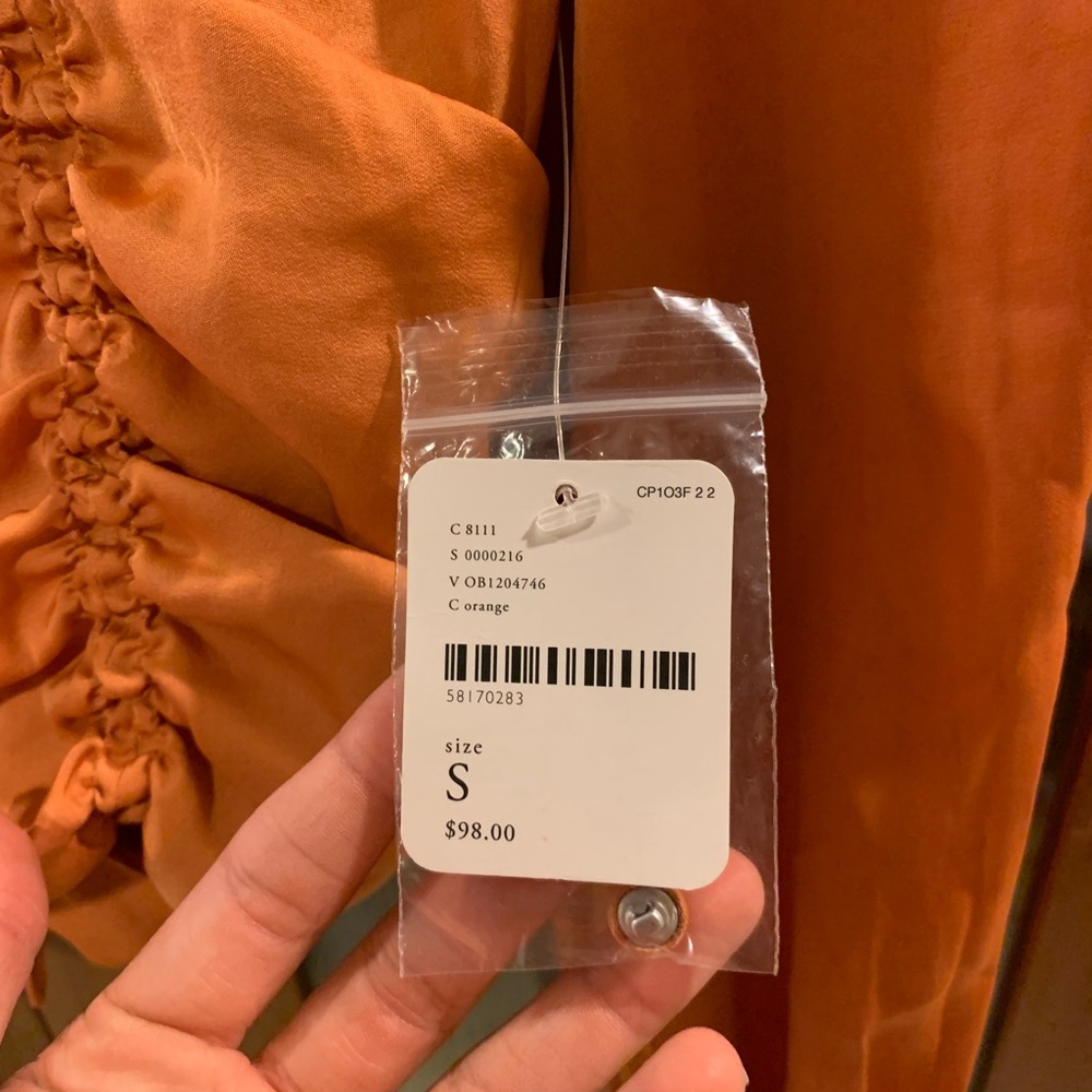 Free people satin tie top - Picture 4 of 8